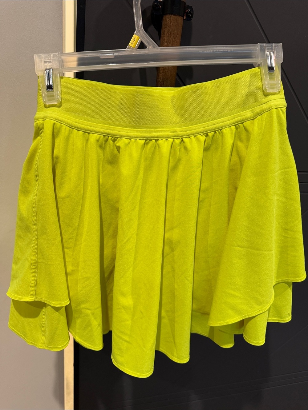 Lululemon Neon Yellow Athletic Skirt